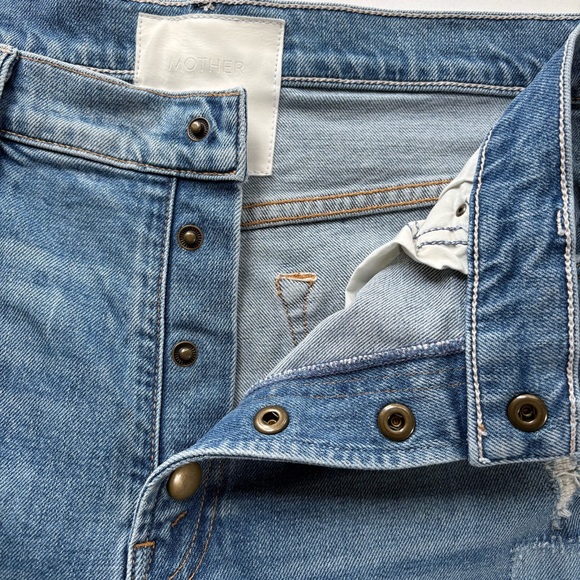 Mother Denim The Snapped Ditcher Flood Jeans Size 28 - Picture 4 of 8